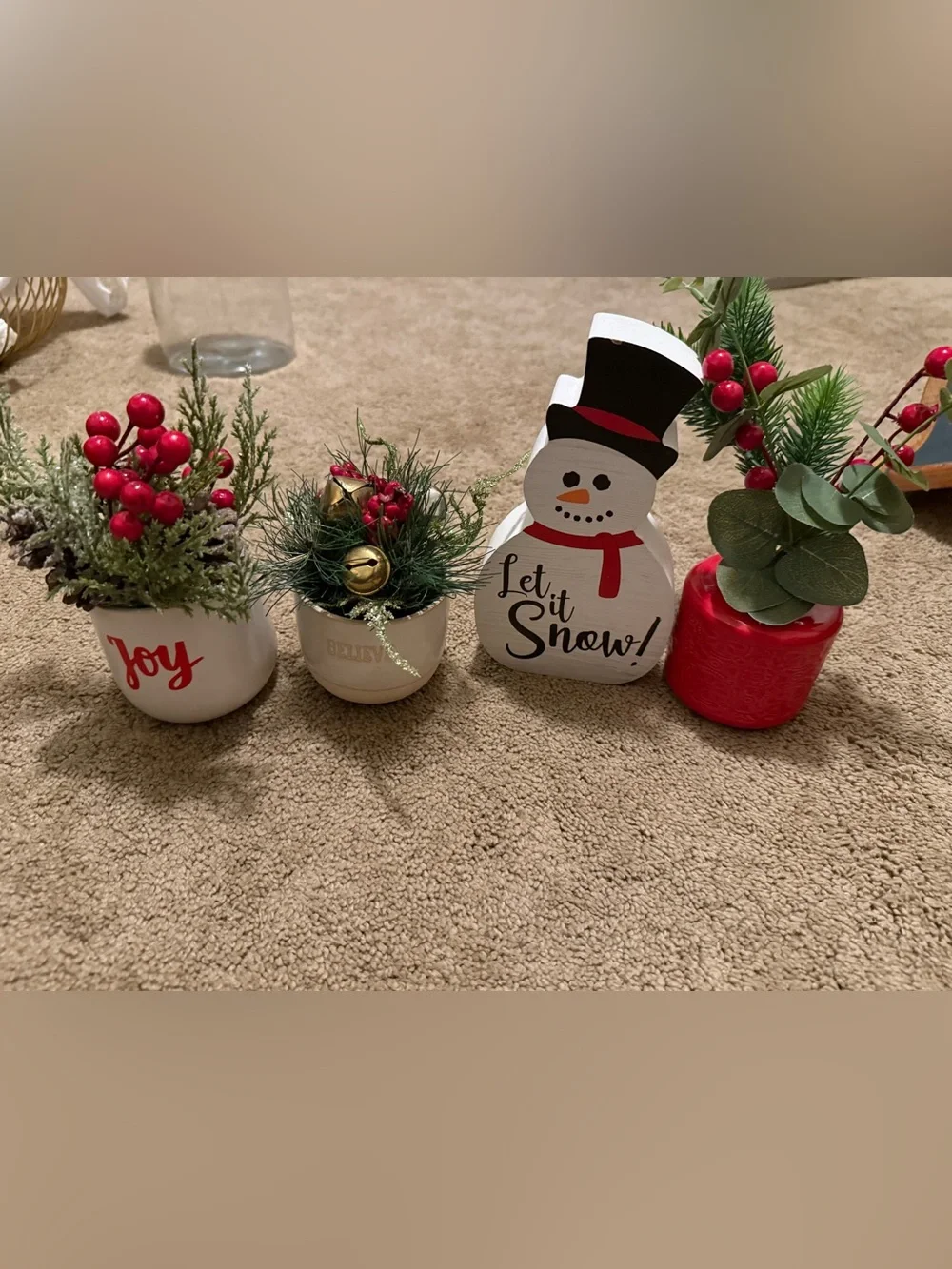 Christmas tabletop decor bundle